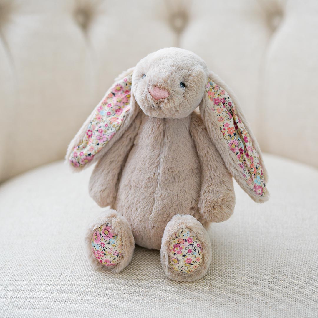 blossom beige bunny by jellycat