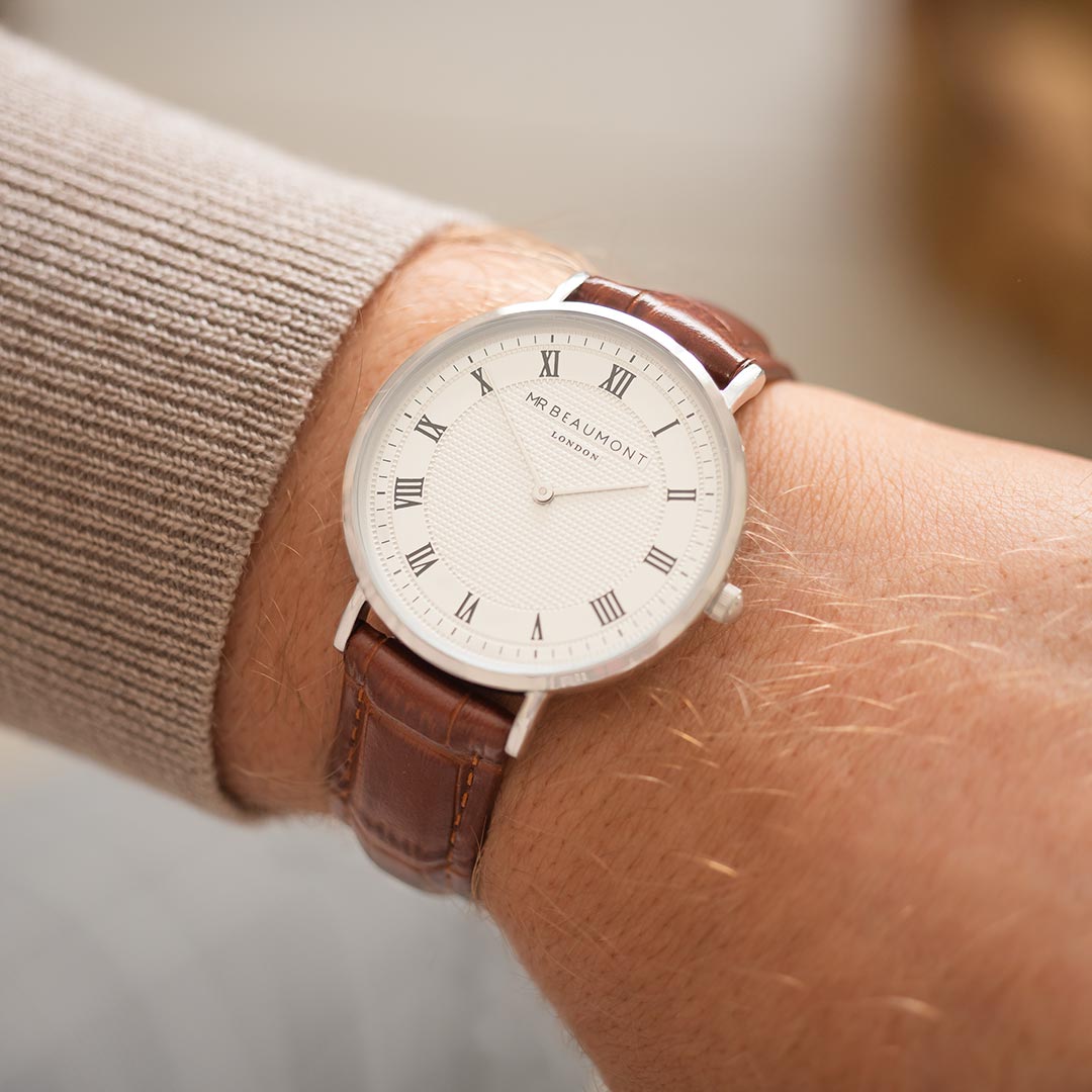 personalised mens wrist watch