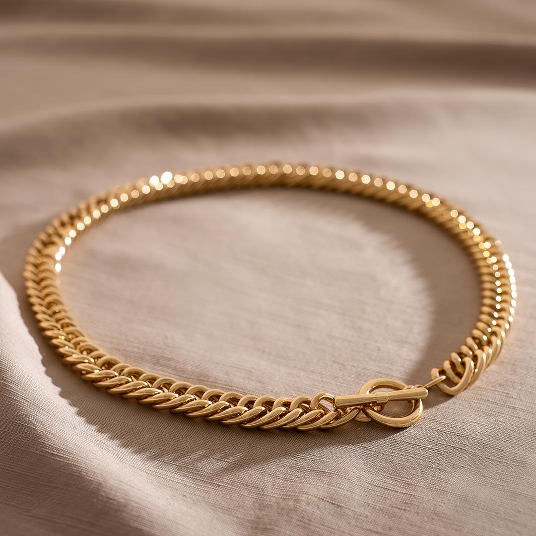 Suki Statement Chain Personalised Necklace