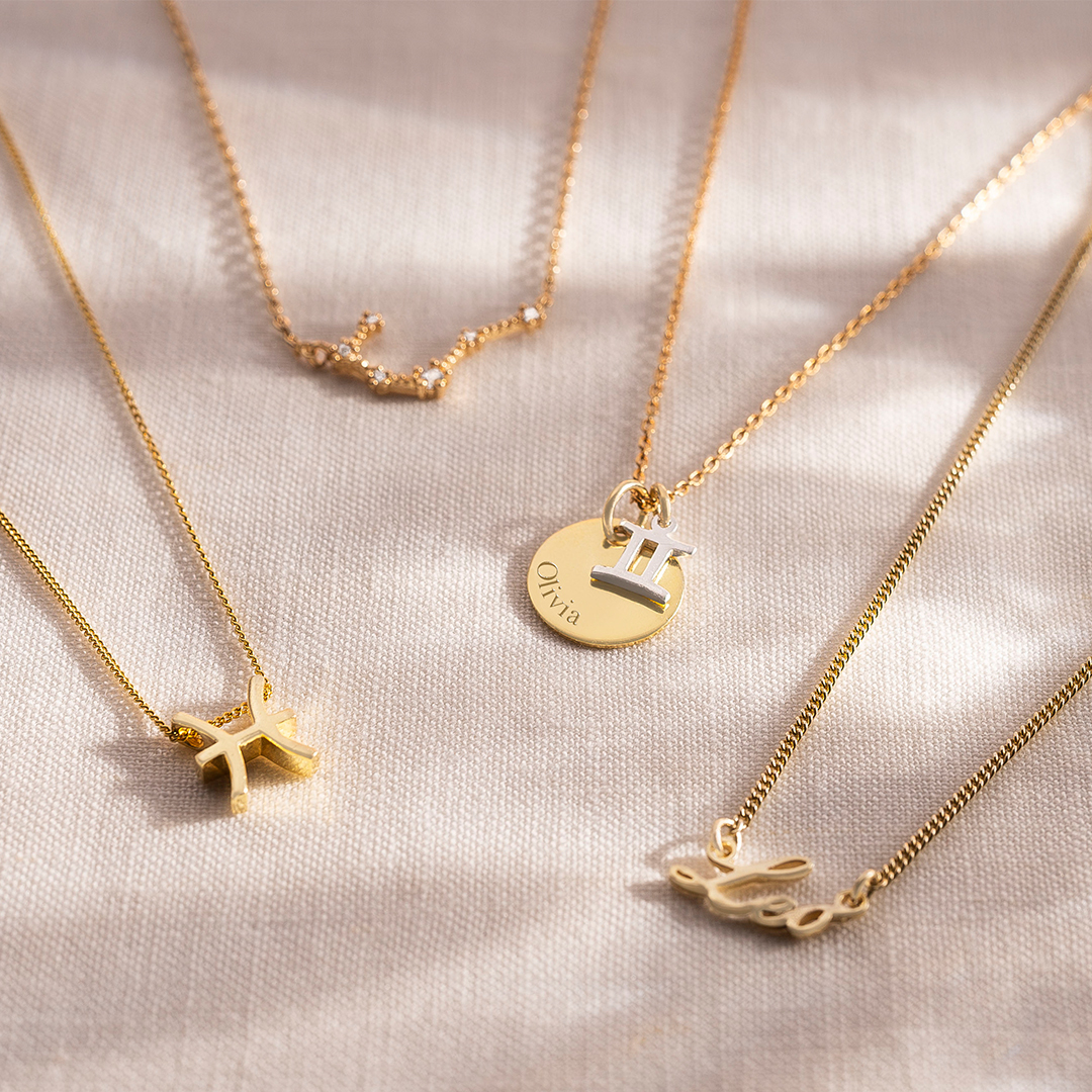 Personalised Zodiac and Constellation Jewellery Collection