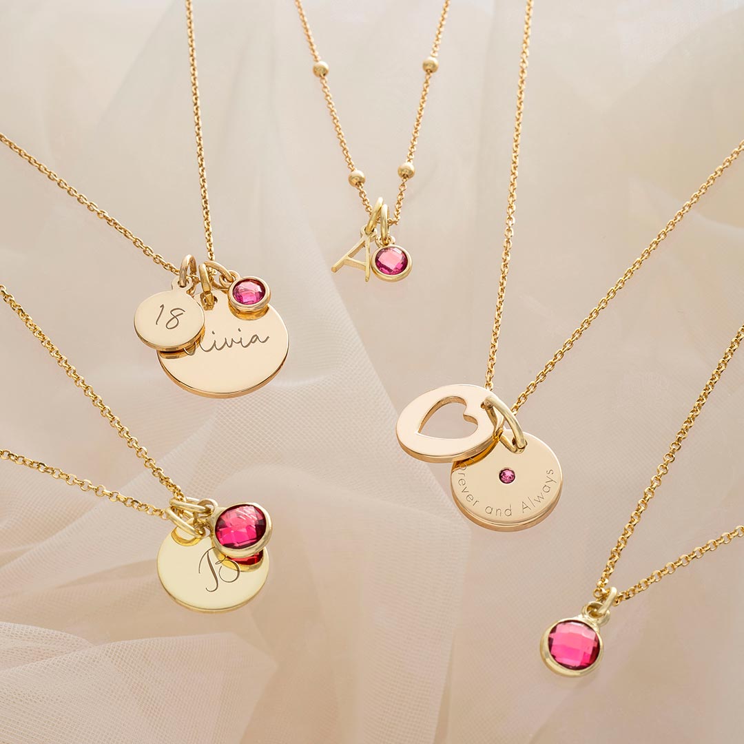 Personalised July Birthstone Gifts